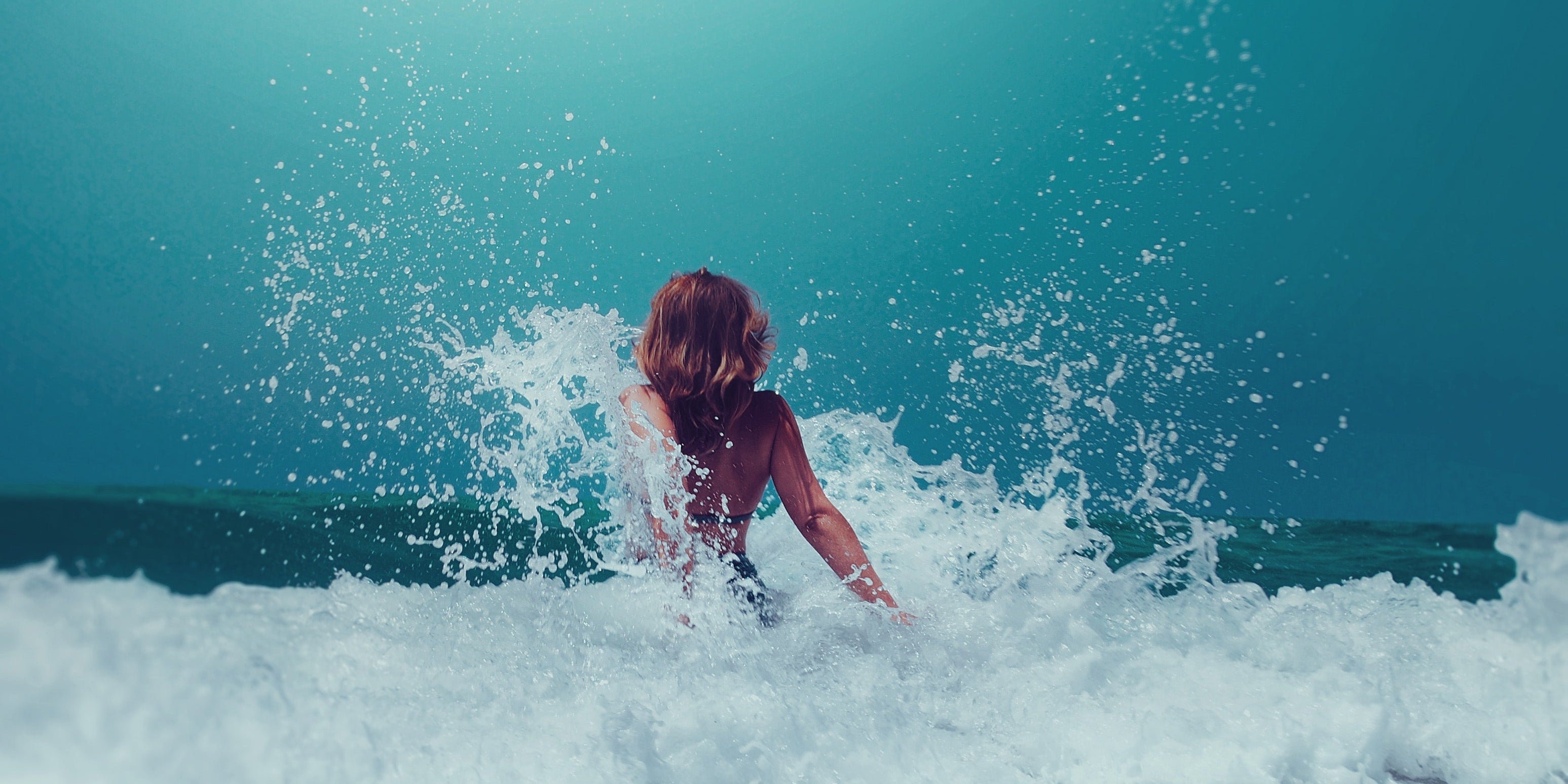 Wasser Frau
